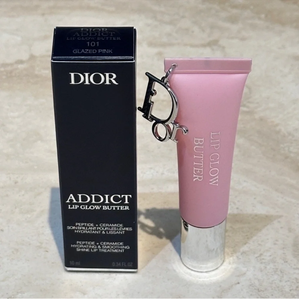 Dior Lip Glow Butter Hydrating Gloss Balm - 101 Pink Glaze